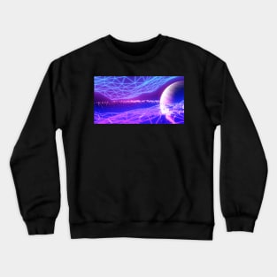 Planet Saturn Crewneck Sweatshirt